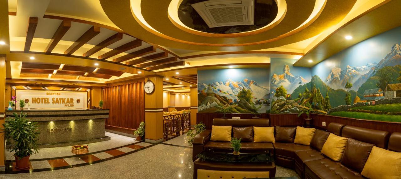 פוקהרה Hotel Satkar Pvt Ltd מראה חיצוני תמונה